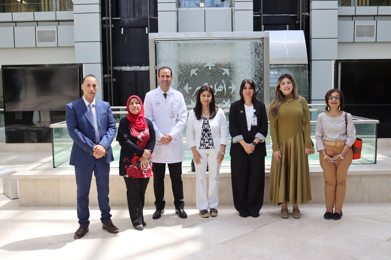  لجنة الحقوق الاجتماعية بالقومي لحقوق الإنسان تزور مستشفي "أهل مصر" بالقاهرة الجديدة 