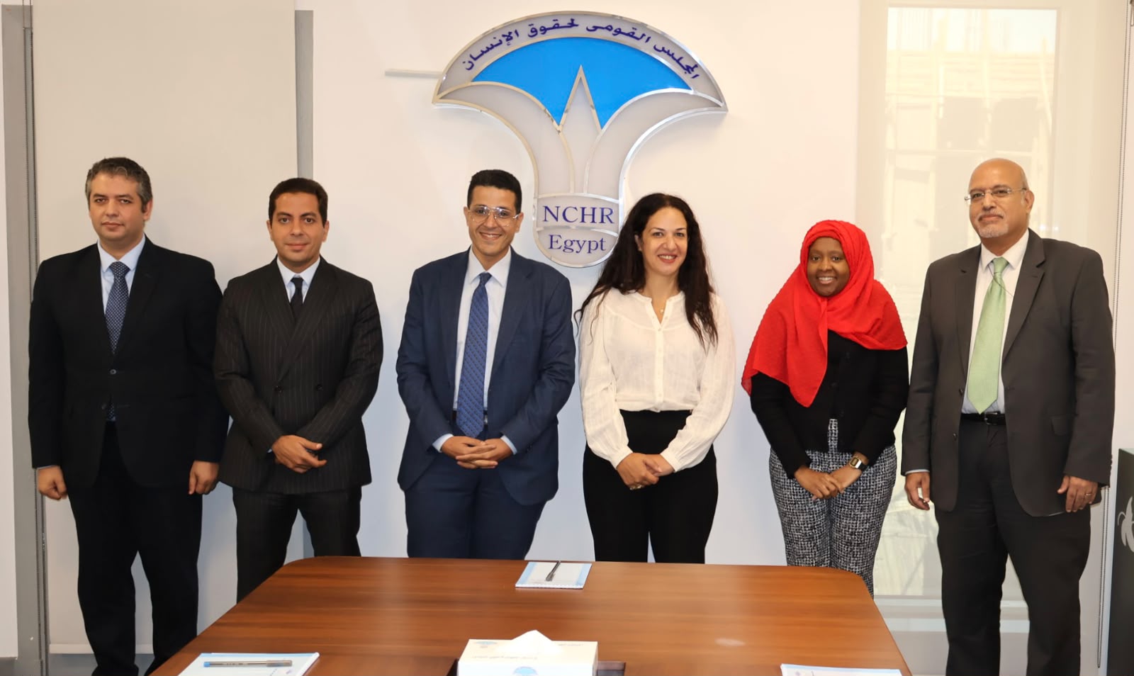  NCHR Receives Delegation from the U.S. Embassy in Cairo 