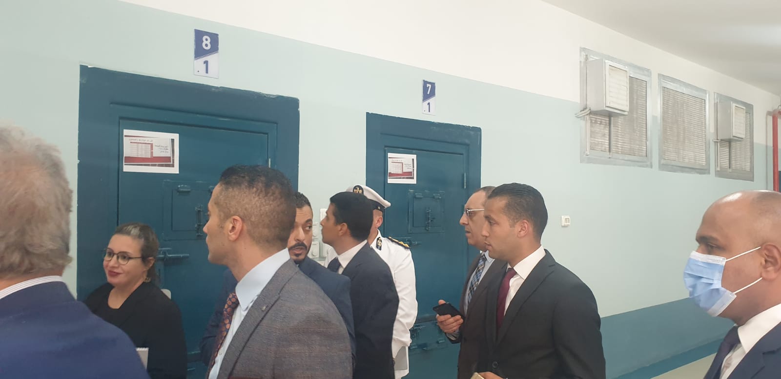  وفد "القومي لحقوق الإنسان" يتفقد مركز الإصلاح والتأهيل الجديد بدمنهور 