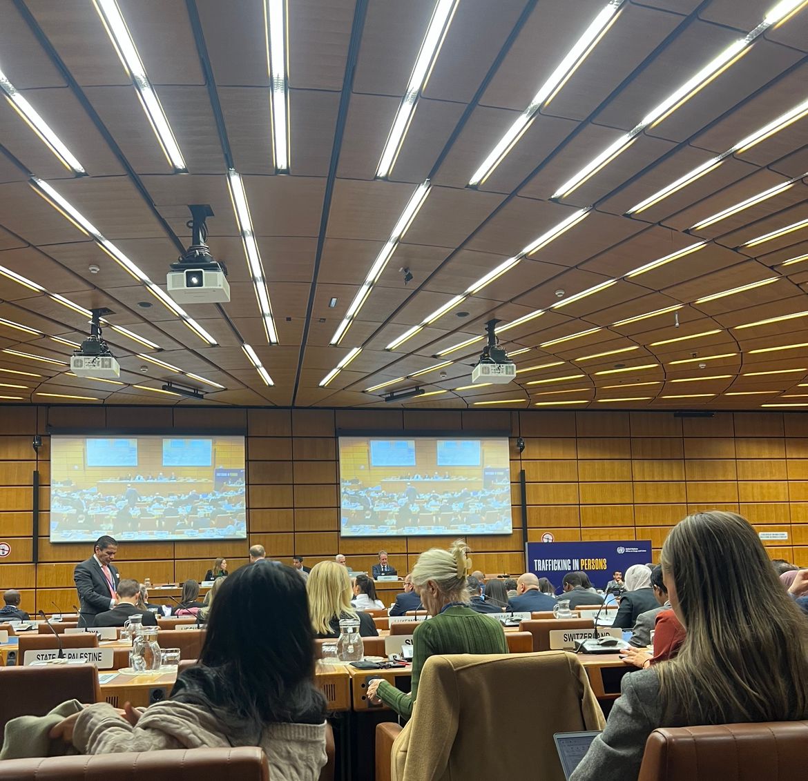  القومي لحقوق الإنسان يشارك في اجتماعات مكافحة الاتجار بالبشر ومنع تهريب المهاجرين في فيينا 